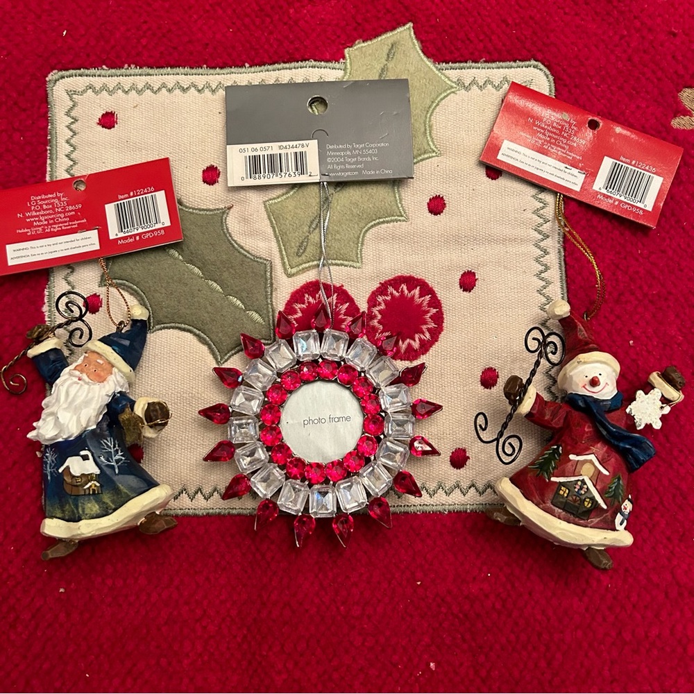 Christmas Ornaments Grouping